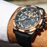 Coffret T5 Unique – Montre chronographe avec bracelets interchangeables : puissance, style et polyvalence