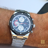 Panzer Original – Montre Homme Argentée & Cadran Noir | Élégance en Acier Inoxydable