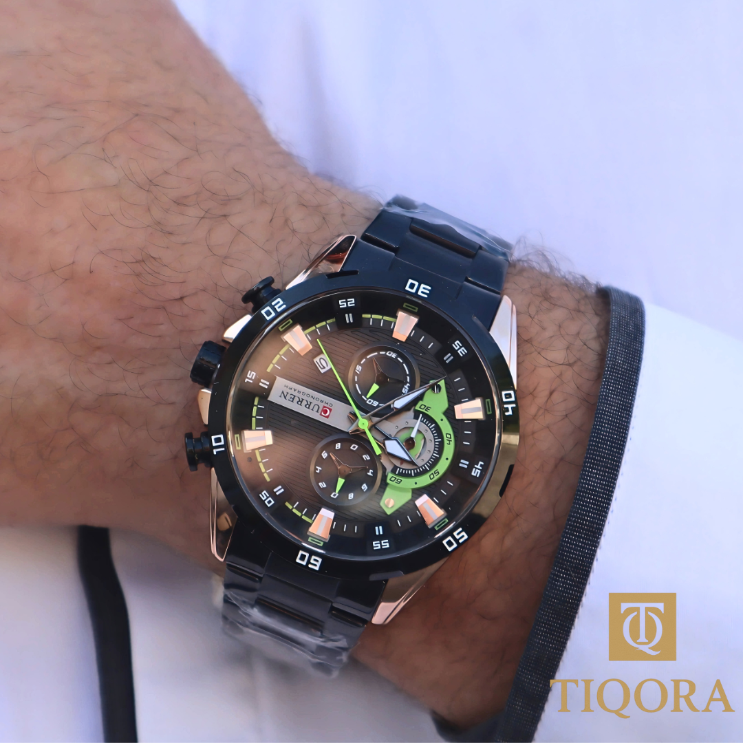 Montre Homme CURREN Original – Acier Inoxydable & Élégance Classique