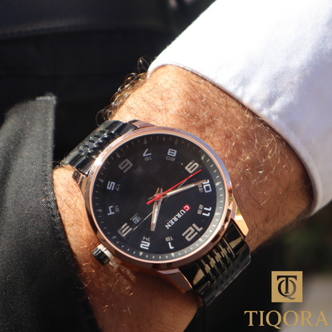 Montre Homme CURREN – Élégance décontractée avec bracelet acier