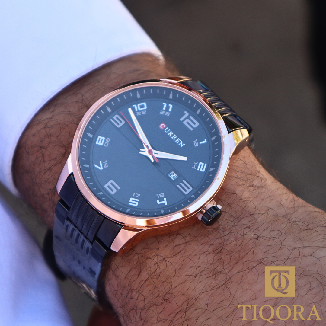 Montre Homme CURREN – Élégance décontractée avec bracelet acier