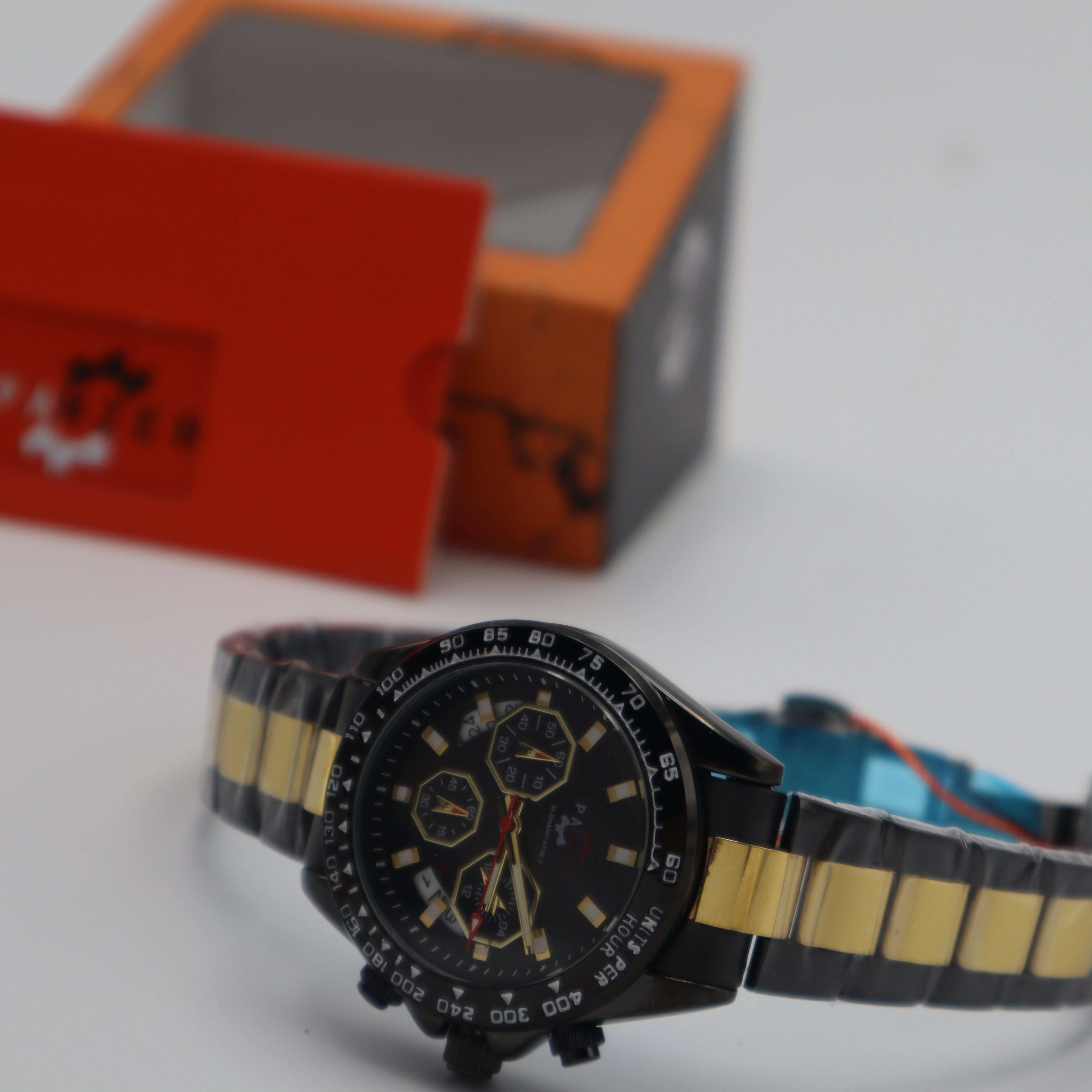 Panzer Original – Montre Homme Noir & Or | Puissance, Style et Contraste Assumé