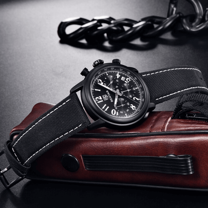 BENYAR Homme – Montre Chronographe Sport, Élégance & Style au Poignet